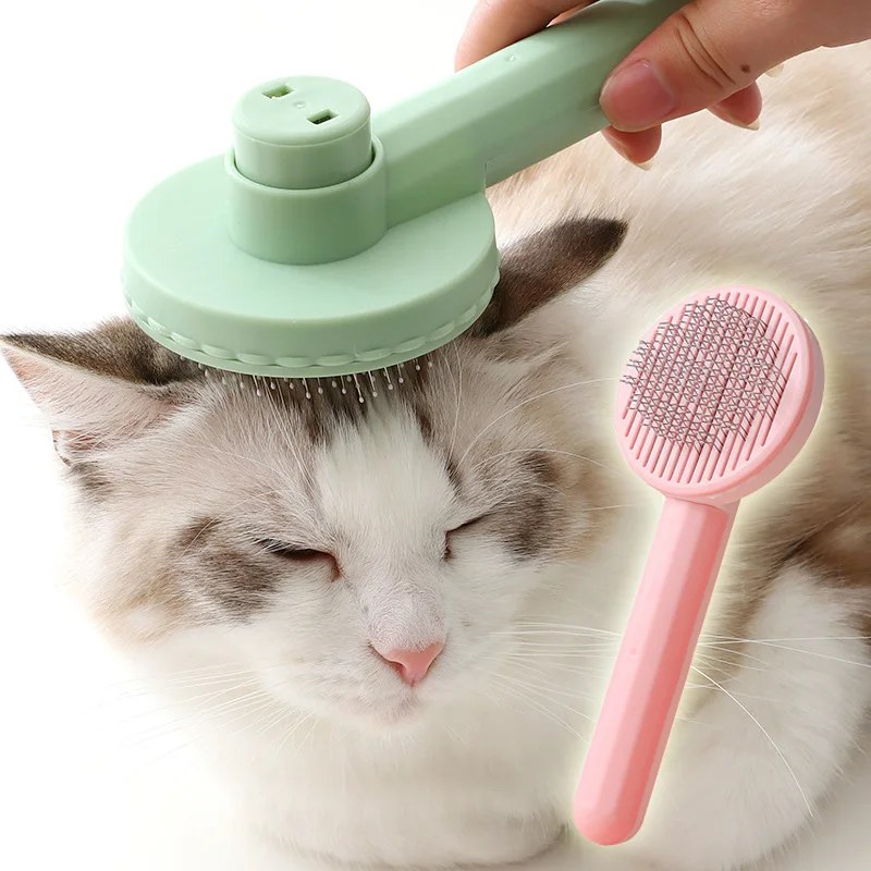 

New Pet Grooming Brushes Remove Floating Hair Comb Cat Hair Remover Puppy Kitten Grooming Massage Accessories