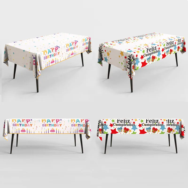 

Одноразовые водонепроницаемые аксессуары для украшения детского дня рождения