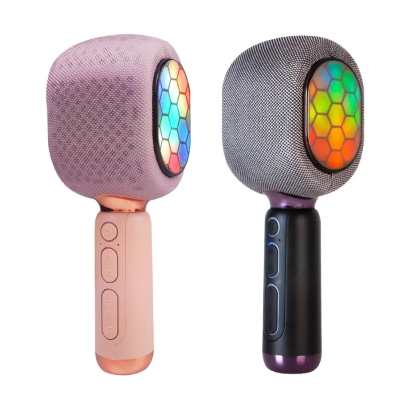 

2022 Wireless bluetooth mobile phone k song microphone home karaoke microphone audio mini karaoke microphone 029