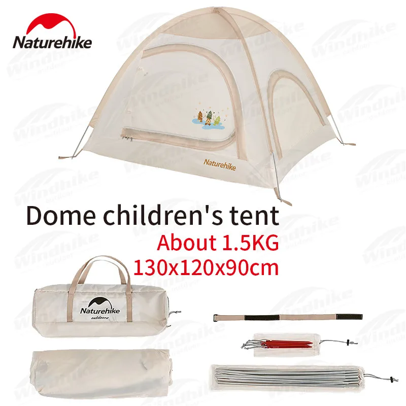 

Naturehike Children's Camping Tent Ultralight Dome 1.5KG Indoor Outdoor Travel Portable Beach Camping Equipment Supplies