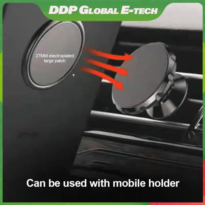 

360 Degree Rotating Phone Stand Desktop Magnetic Finger Ring Bracket Multi-function Luxury Rotatable Mini Phone Holder Portable