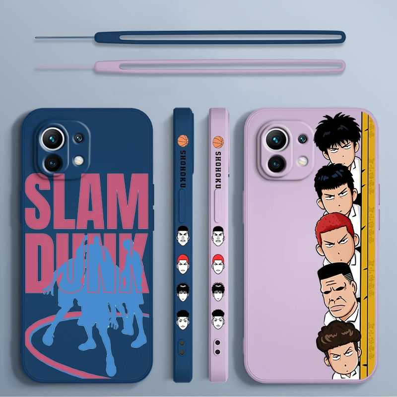 Чехол для телефона с аниме Slam Dunk Xiaomi 14 13 12 11 10 T Pro