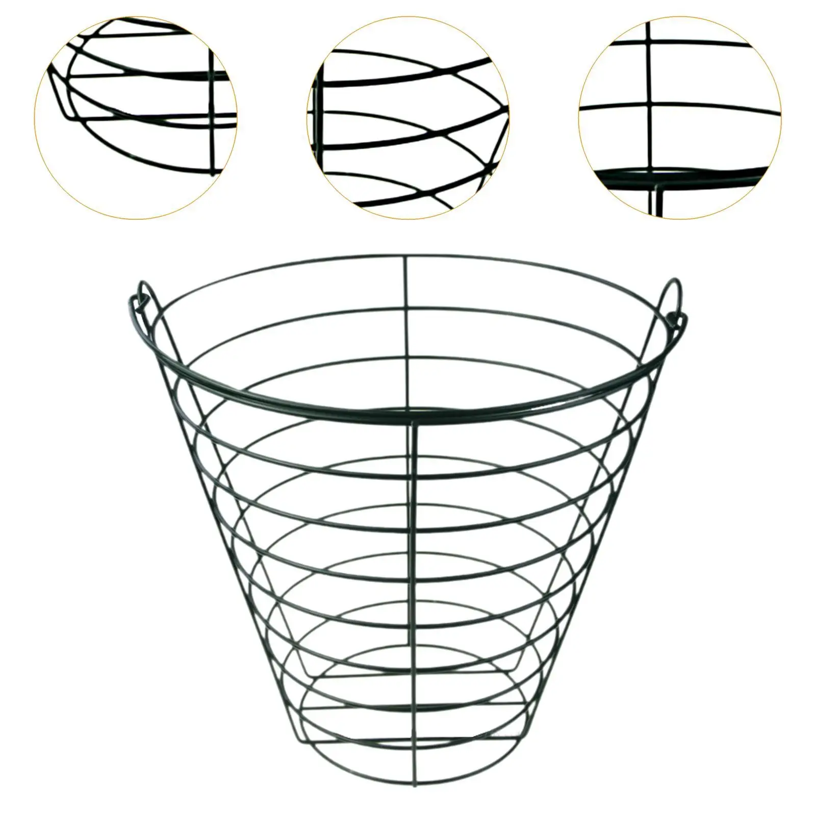 Корзина для мячей гольфа Рабочая емкость мяча практичный держатель тренажер
