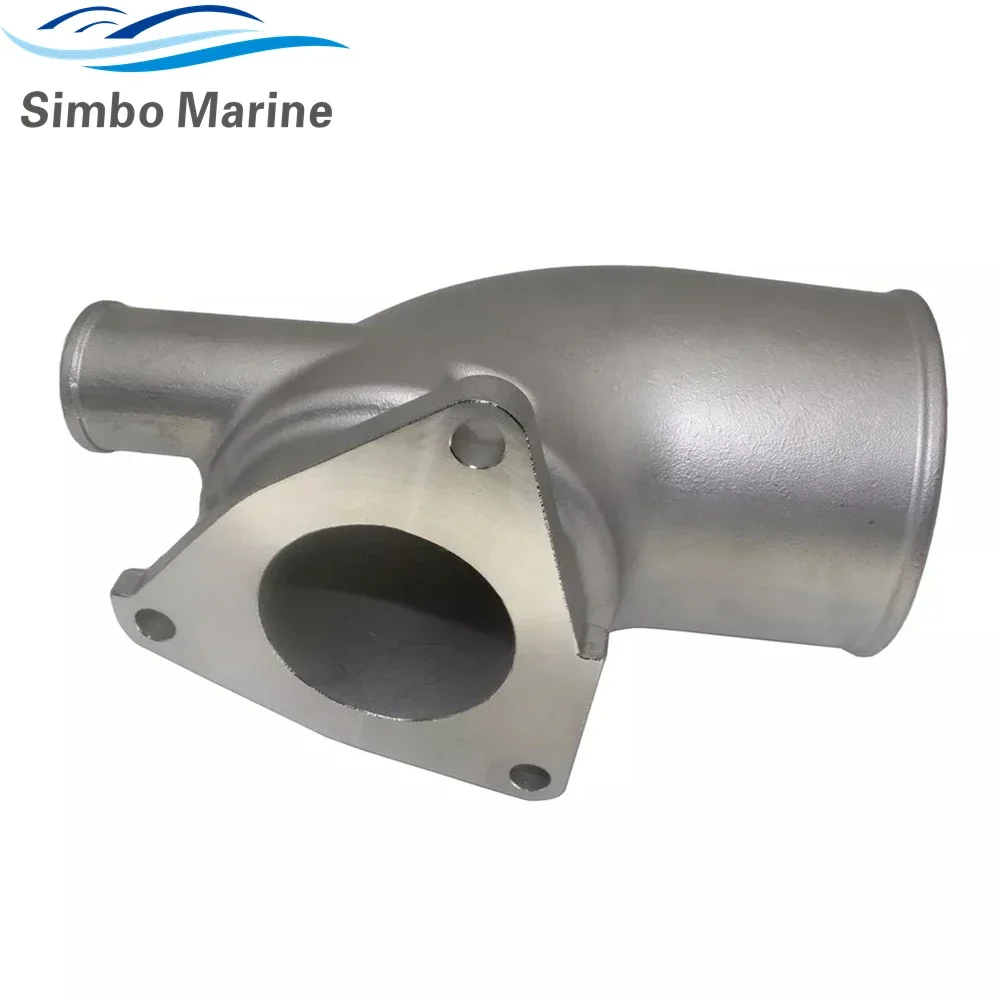 119171 -13490 Yanmar Marine 4LH-TE HTE Колено выхлопного смешивания внутреннего двигателя