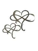 eternal love infinity heart wrought iron decoration indoor decorations metal