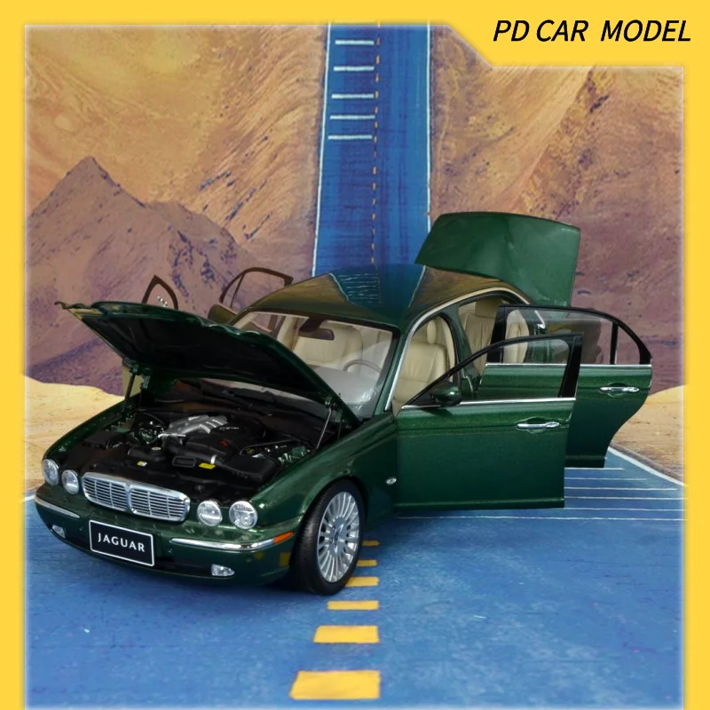 Практически реальная Коллекционная модель в масштабе 1:18 для подарка Jaguar XJ6 (X350)