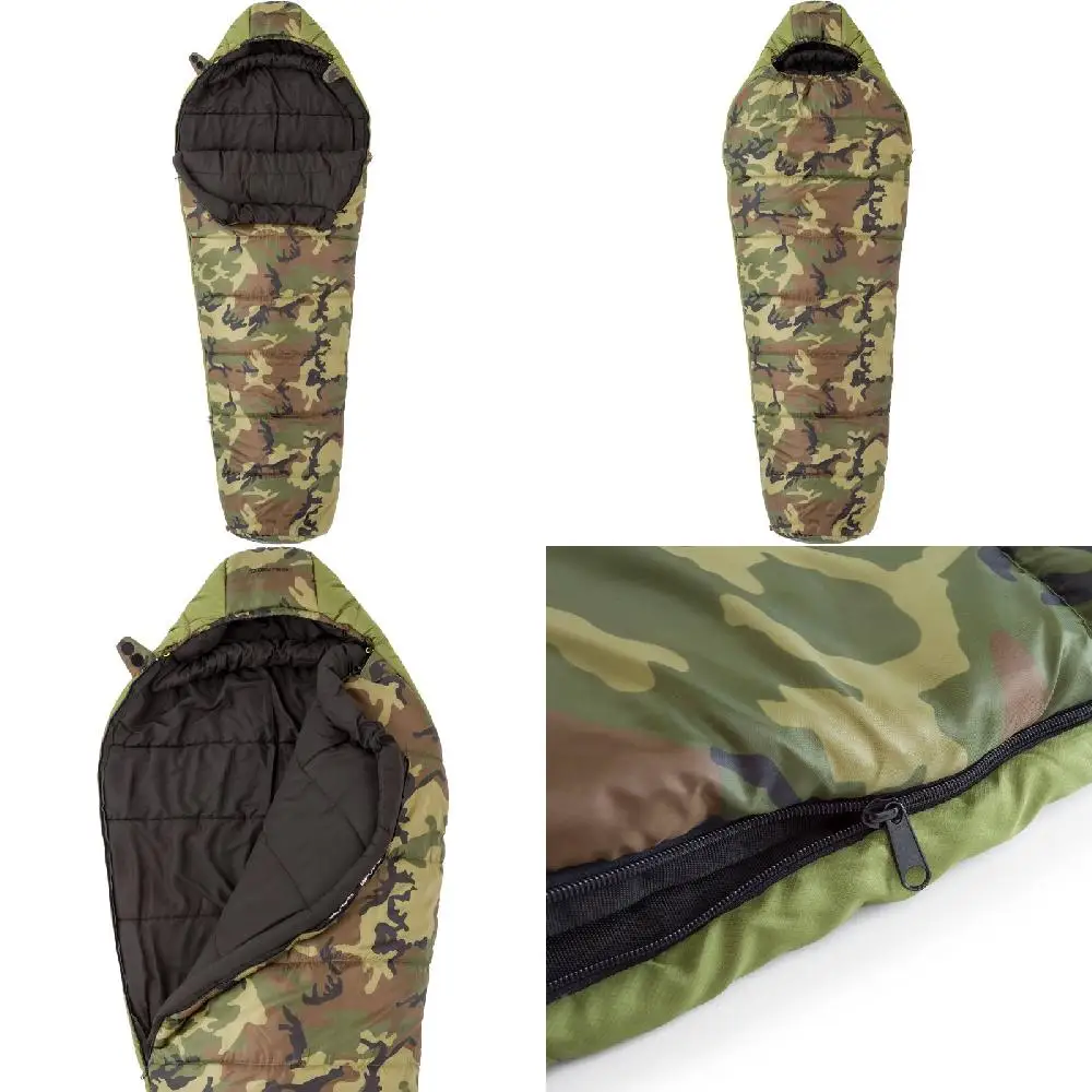 

Elegant, Beautiful, Soft, Ideal, Comfy Fleece Mummy Sleeping Bag - Perfect for Outdoor Camping Adventures!