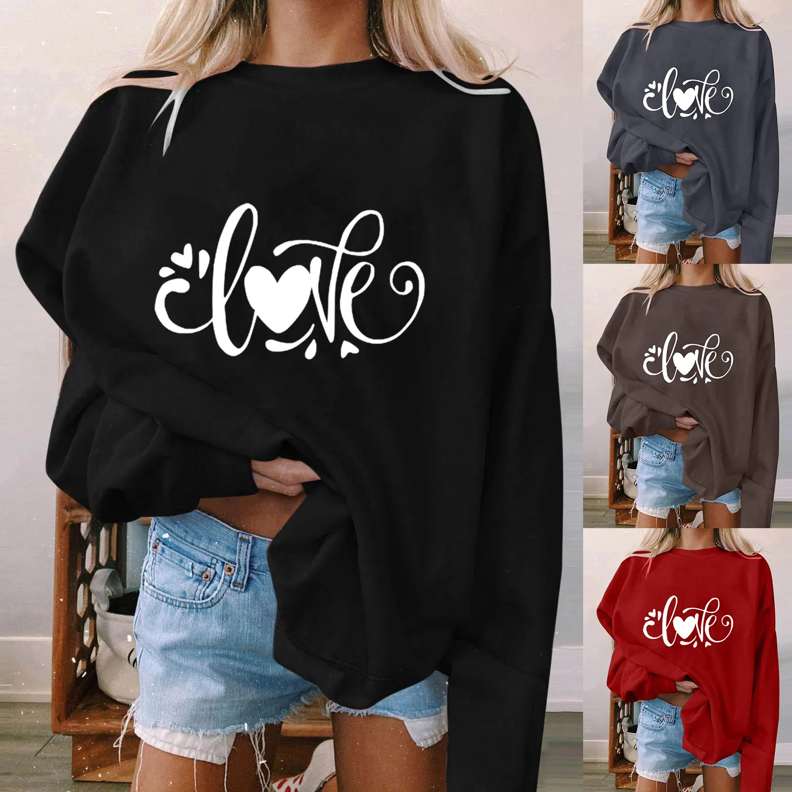 

Мужская толстовка с капюшоном на молнии, Женская осенне-зимняя Толстовка без пальцев, свободные женские шорты с длинными рукавами и принтом...