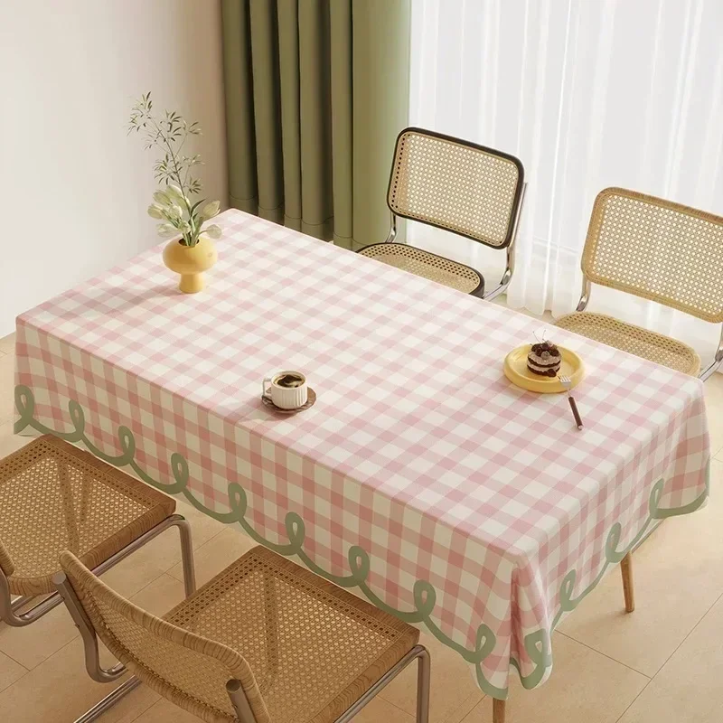 НОВАЯ скатерть из полиэстера круглая Pure 09