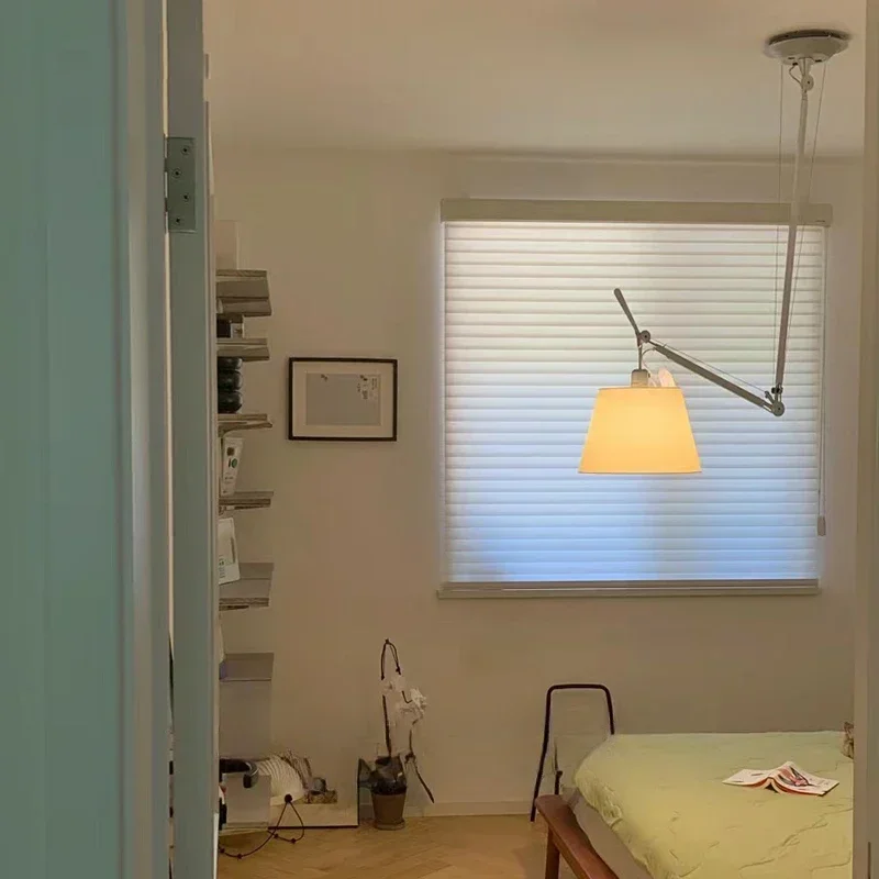 Итальянский Artemide длинный столб люстра для ресторана дизайнерская студия