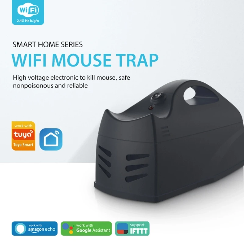 

Tuya Wi-Fi Mouse Killer Mousetrap Rat Pest Trap Catcher Rodent Killer Wi-Fi Sensor APP Control для мобильного телефона Smartlife App
