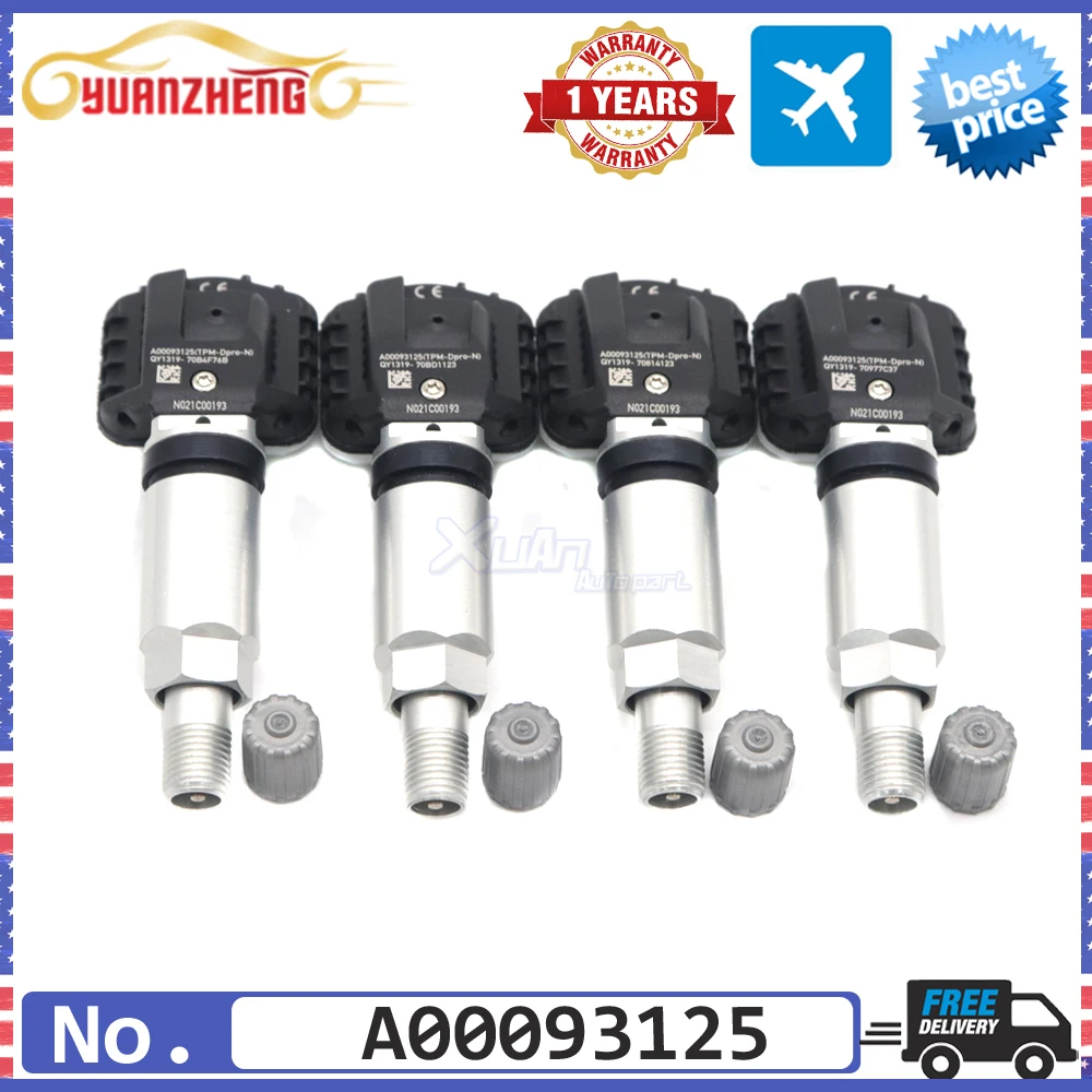 НОВЫЙ TPMS A 00093125 Датчик контроля давления в шинах для Beijing RUBIK 2022-2024 BAIC BJEV EU5 2021-2024 EU7