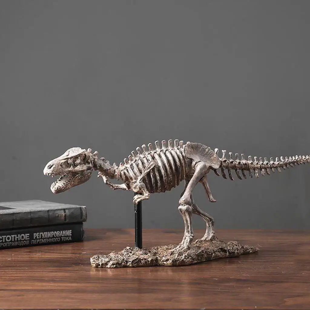 

Dinosaur 4D Assembled Bone Blast Dragon Children's Toy Tyrannosaurus Fossil Skeleton Simulation Animal Teaching Model Decor