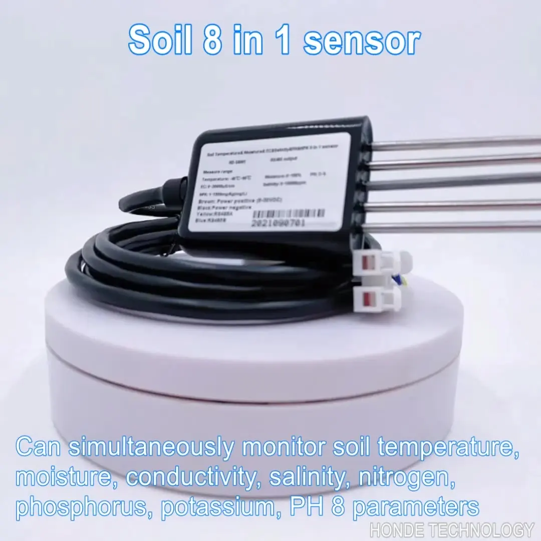 

HONDETECH Высокоточный беспроводной датчик почвы для проверки коррозионных удобрений
