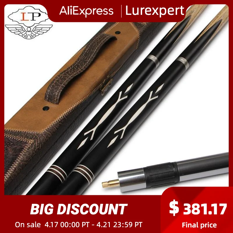 

LP Dominator Snooker Cue бильярдный 9,8-10 мм наконечник с металлическим растягивающимся удлинителем 3/4 разделенный профессиональный бильярдный