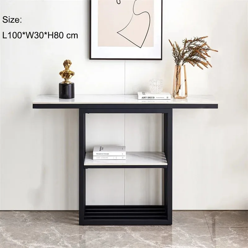 Скандинавская железная консоль для украшения столов мебель гостиной приставка