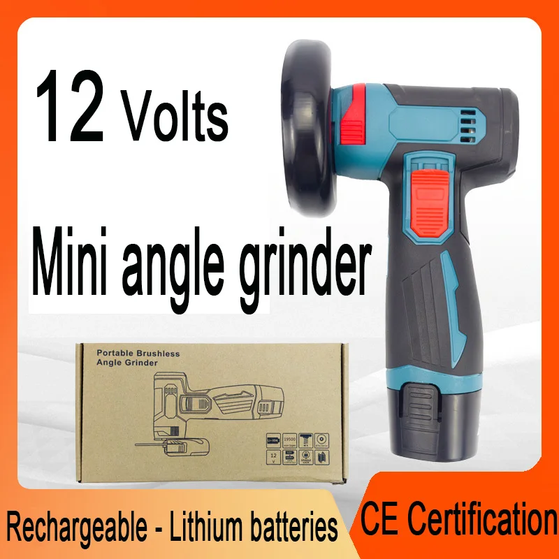 Мини-угловая шлифовальная машина, 12 В | AliExpress