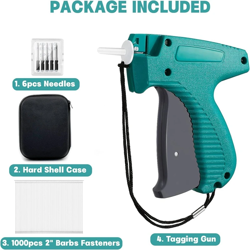 Набор пистолетов с жестким футляром для хранения пистолет одежды стандартная