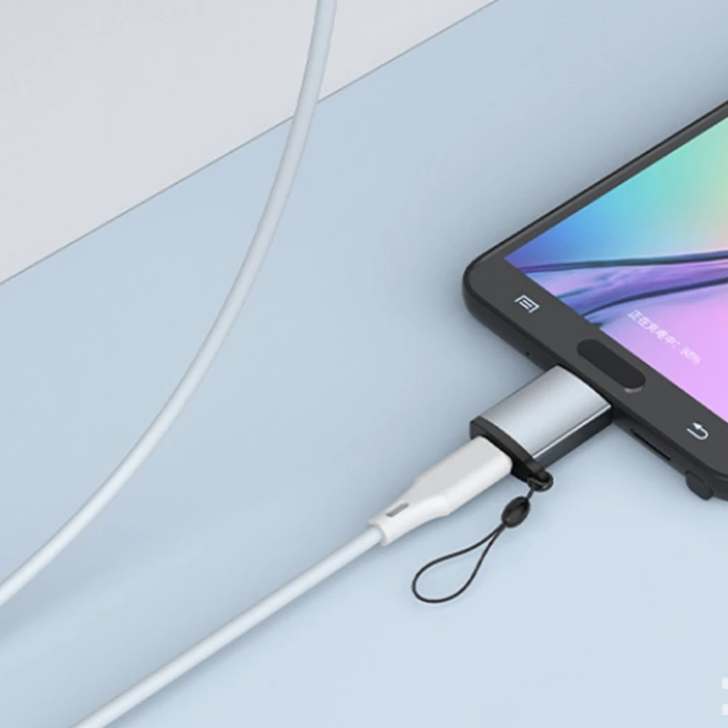 Портативный USB 3.0 Micro B к C адаптер из алюминиевого сплава корпус разъем Plug & Play USB3.0