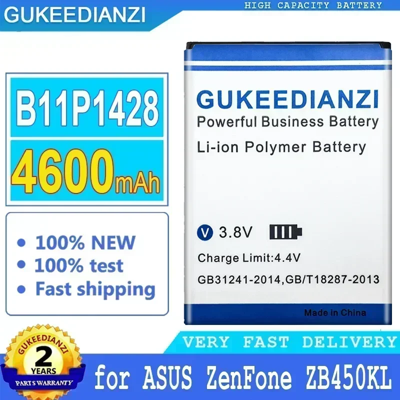 B11P1428 Аккумулятор большой емкости для мобильного телефона 4600 мАч Asus ZenFone ZB450KL ZE500KG 5