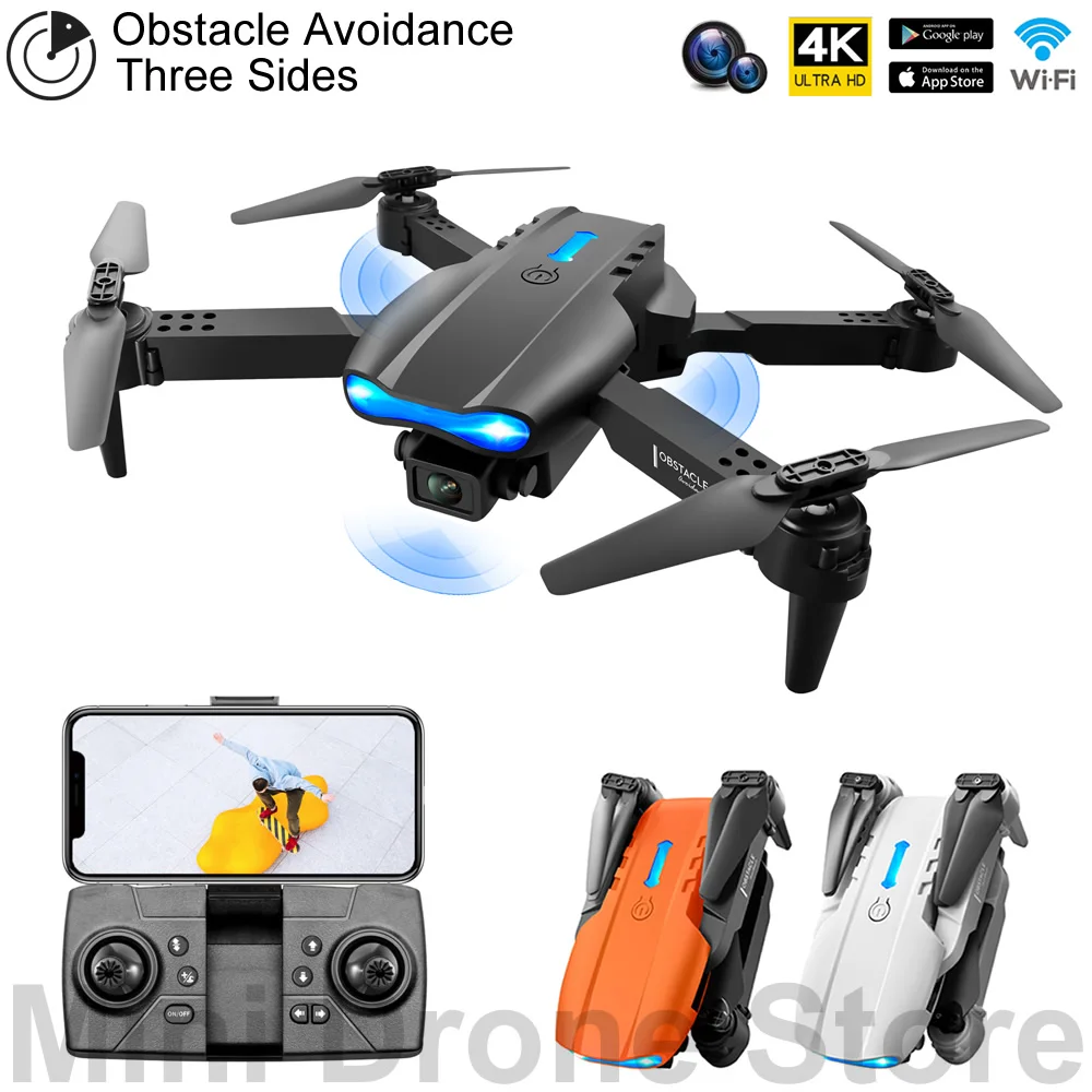 Складной мини-Квадрокоптер K3/E99pro, 4k, с камерой