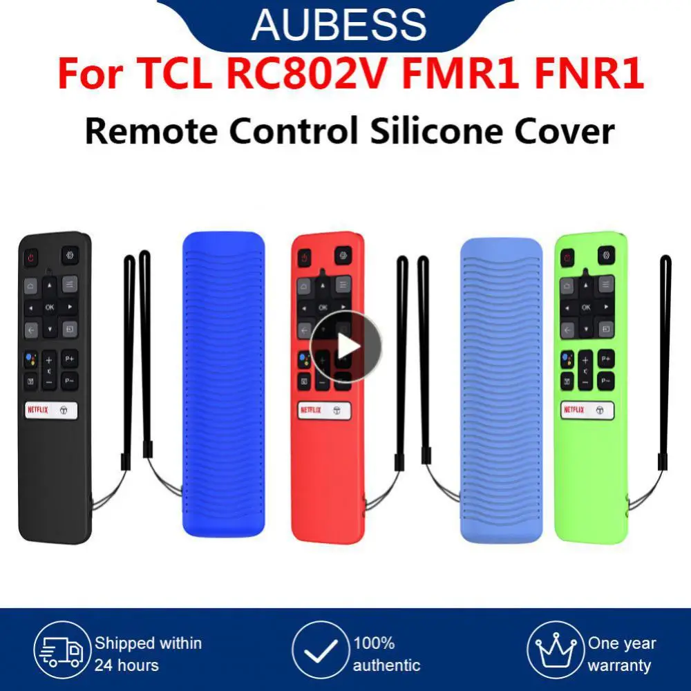 

Voice Tv Silicone Remote Control Cover Smart Accessories Protective Case Rc802v Fmr1 Fnr1 For Tcl Rc802v Protective Cover