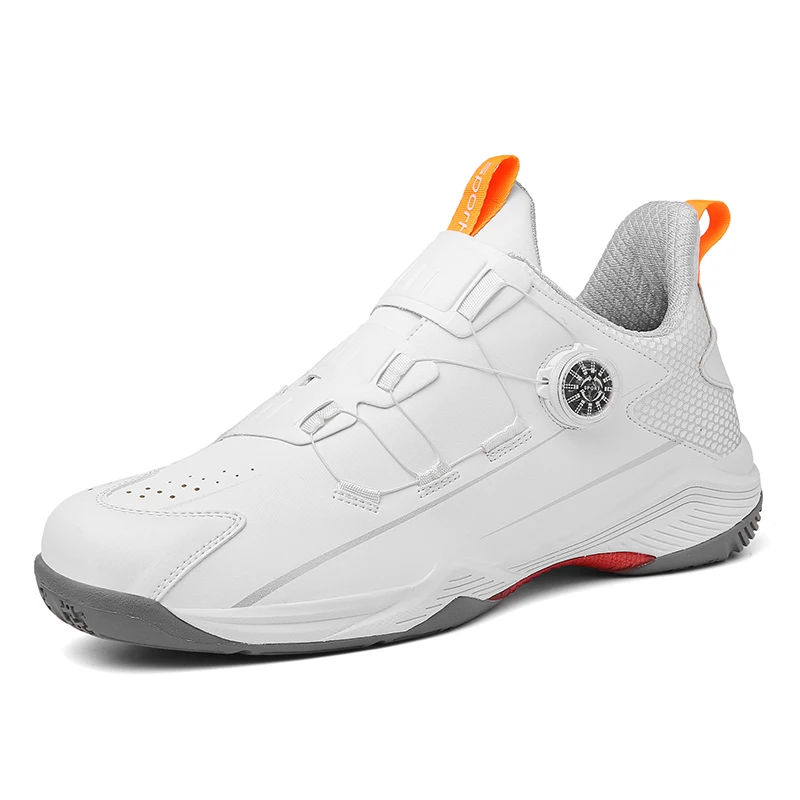 

2022 Hot Sale Badminton Shoes Mens Indoor Court Shoes Boys Table Tennis Shoes for Unisex Comfortable Leather Badminton Training