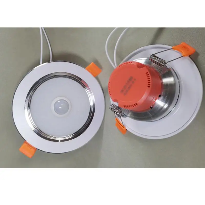 

Светодиодный светильник с PIR-датчиком движения, встроенный потолочный светильник, 3 Вт, 5 Вт, 7 Вт, 9 Вт, 12 Вт, 18 Вт, 20 Вт, индукционный круглый прожектор