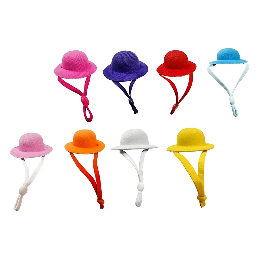 

Hat Chicken Pet Mini Hats Hamster Bird Snake Party Cover Cage Costume Parrot Tophelmet Funny Plushmexican Cowboy Cap Hens
