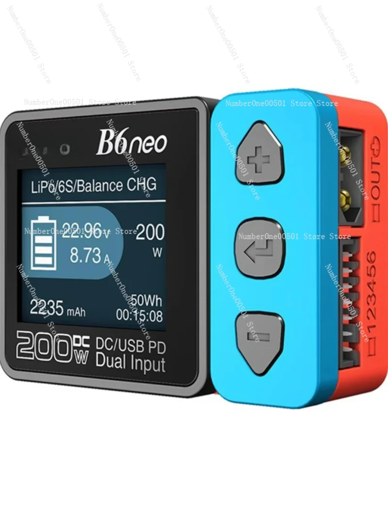 Умное зарядное устройство B6neo высокомощный источник питания DC200W PD80W обнаружение