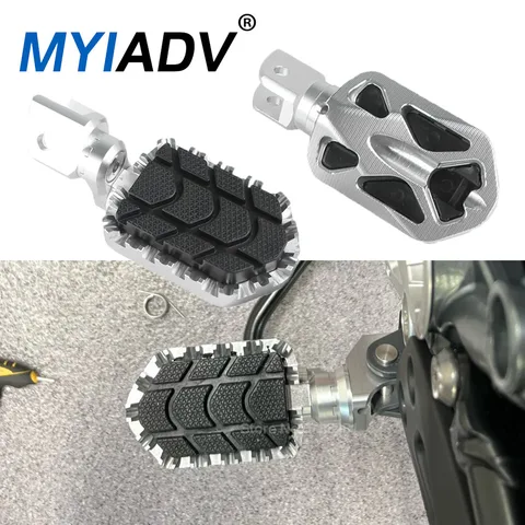 Подножки для мотоцикла, подножки для BMW R1200GS R 1200 GS OC ADV GS R1200 Adventure 2005-2013, алюминиевая широкая заготовка для подножки
