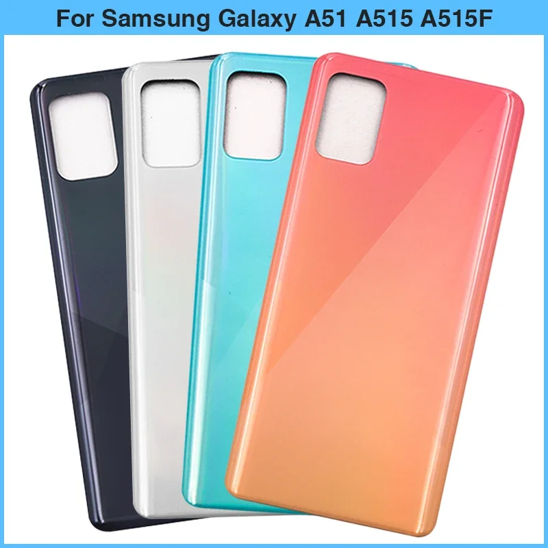 Для Samsung Galaxy A51 A515 A515F A515F/DS задняя крышка батарейного отсека пластиковая панель