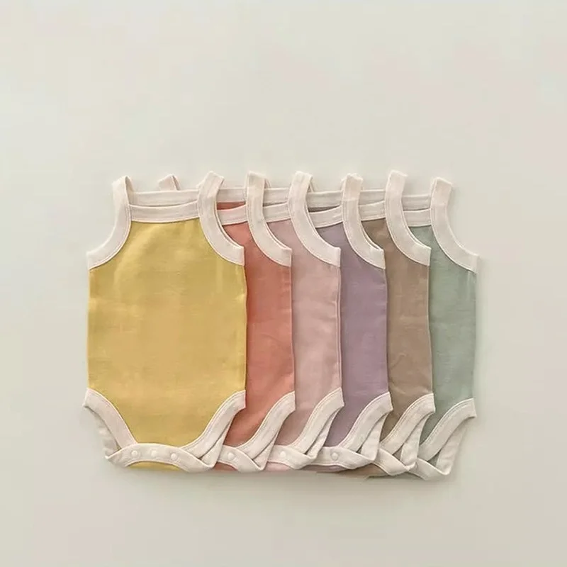 

Летний цельный комбинезон для новорожденных, 0-24 месяца