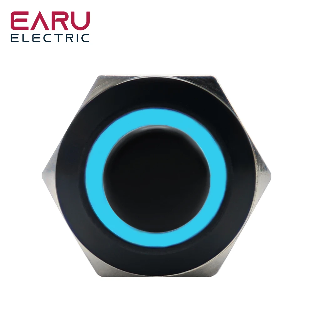 

Металлический кнопочный переключатель EARUELECTRIC 12 мм Momentary Switch 3-24В