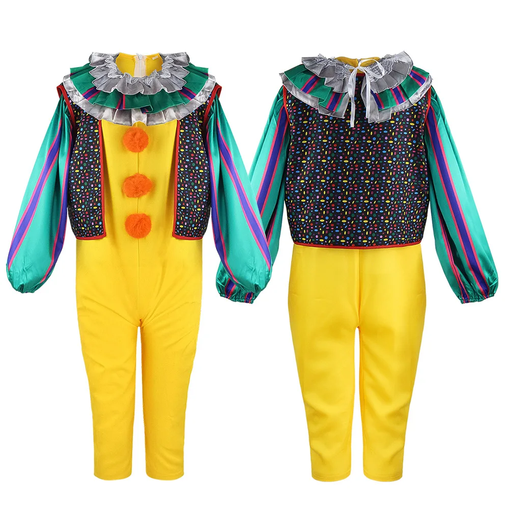 Костюм для косплея из фильма Pennywise, костюм клоуна ужасов, мужская и женская одежда на Хэллоуин, карнавал, косплей Pennywise, индивидуальная одежда (art.: 3920ceb09b37a) - 3920ceb09b37a