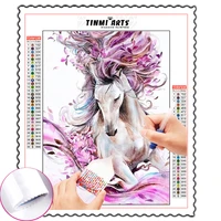 5d diy diamond painting kits full round with ab drill horse embroidery animal needlework art home decor unique handicraft gift