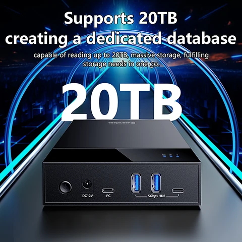 Корпус для жесткого диска kebidu USB3.0  черный