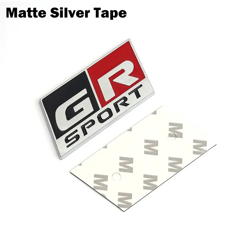 

Автомобильная наклейка OTOKIT GR Sport, эмблема на переднюю решетку, значок для Toyota HV YARiS RZ RC RS Prius Lexus Harrier, наклейки с логотипом GRMN