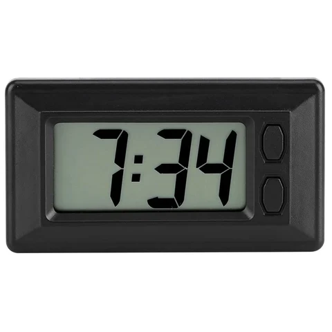 Портативные часы ЖК-цифровой Настольный Дисплей Приборной панели автомобиля Настольные электронные часы с датой, временем, календарем на приборной панели