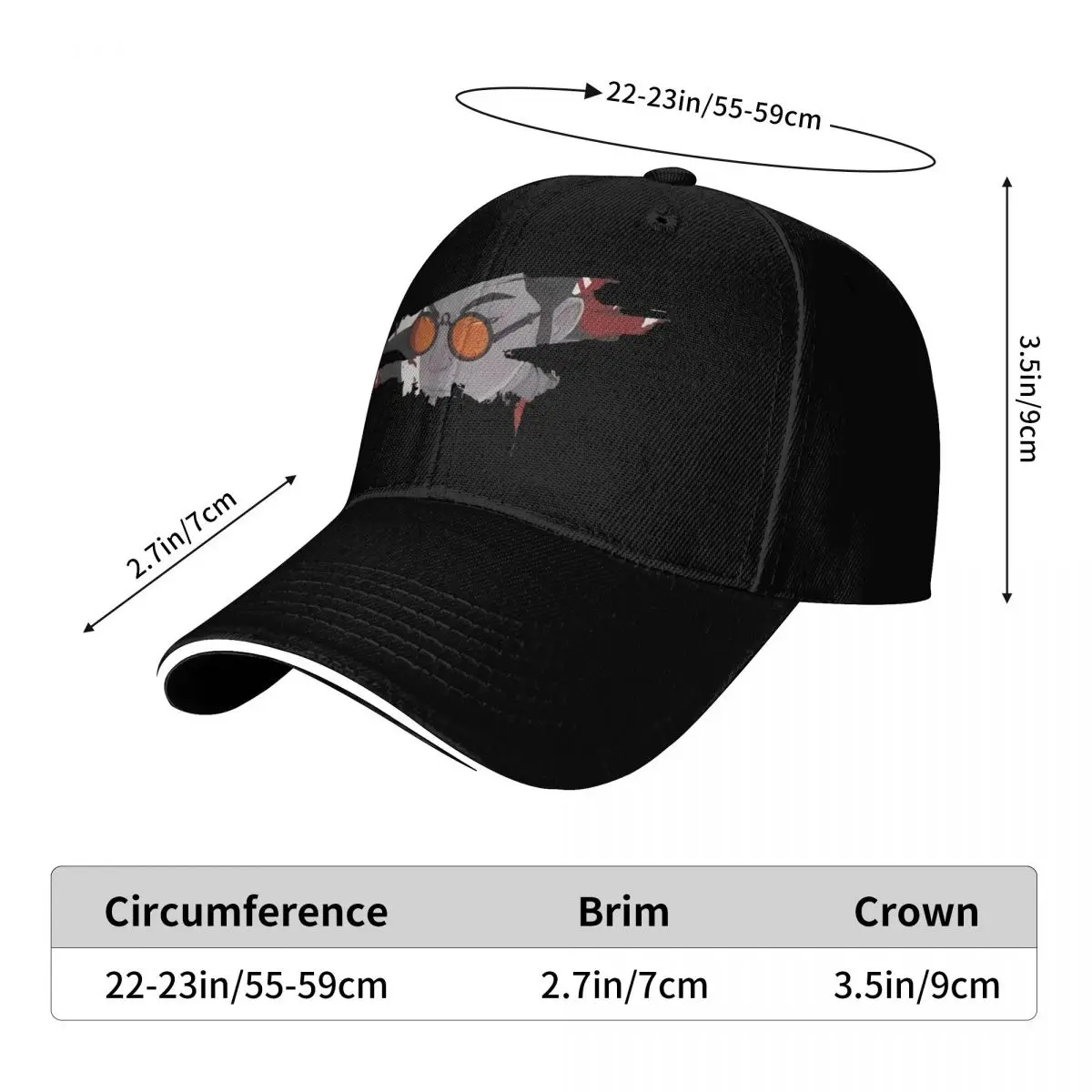 B- Blue Eye Samurai Мужская кепка Женская шляпа Бейсбольная