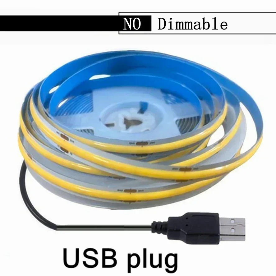 

USB сенсорная светодиодная лента HHLZYH 5V 3M/4M/5M тёплый белый