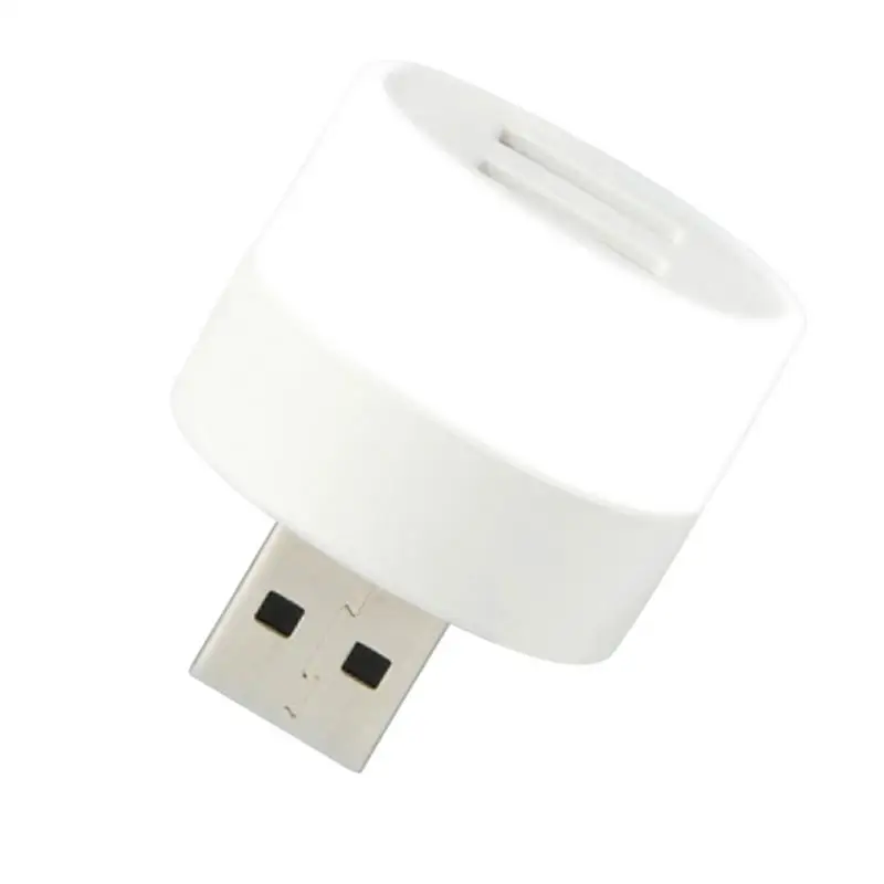 

USB Night Reading Lights Portable Ambient Lamp For Power Bank Computer Nights Guiding Light With 2 USB Charging Ports