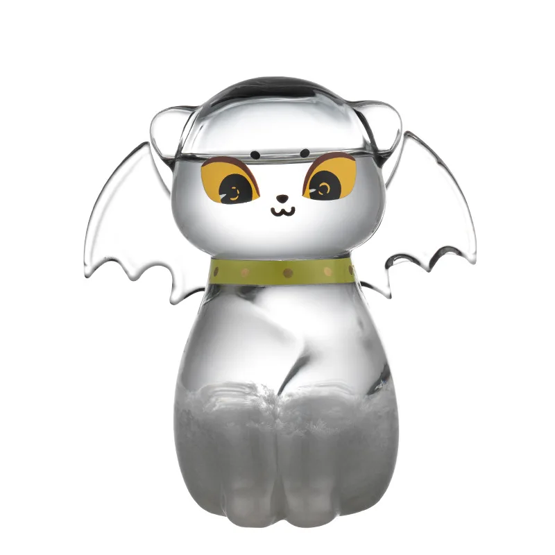 Флакон с прогнозом погоды Wing Cat стеклянная штормовая бутылка подставкой под