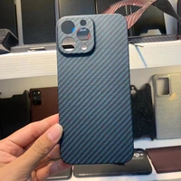 pure real carbon fiber phone case for iphone 13 pro max aramid fiber hard ultra thin iphone 13 mini protection back cover shell