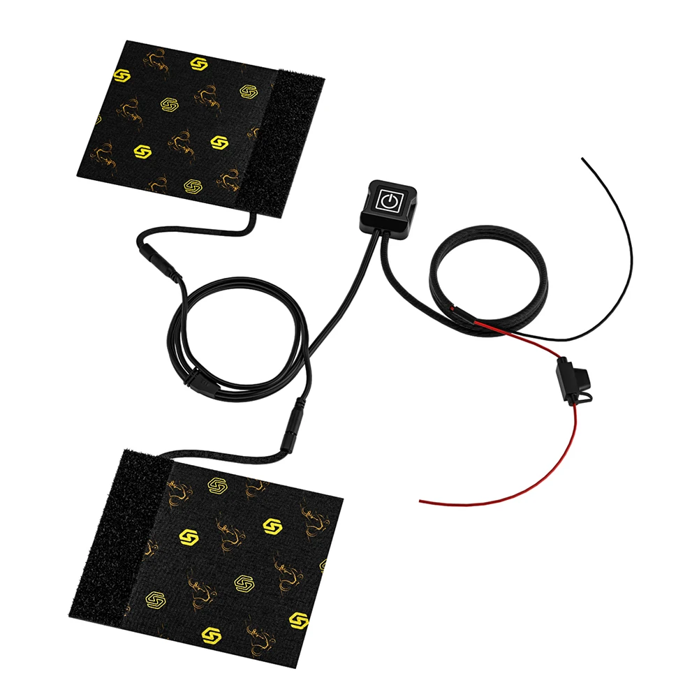 

12V 3-Gear Motorcycle Heated Hand Grips Waterproof Thermal Adhesive Tape Handlebar Heater Warmer Kit Motorcycle Accessories