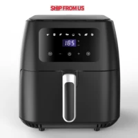 ship from us 1700w oil free digital display digit air oven cooker 8l electric deep fryers