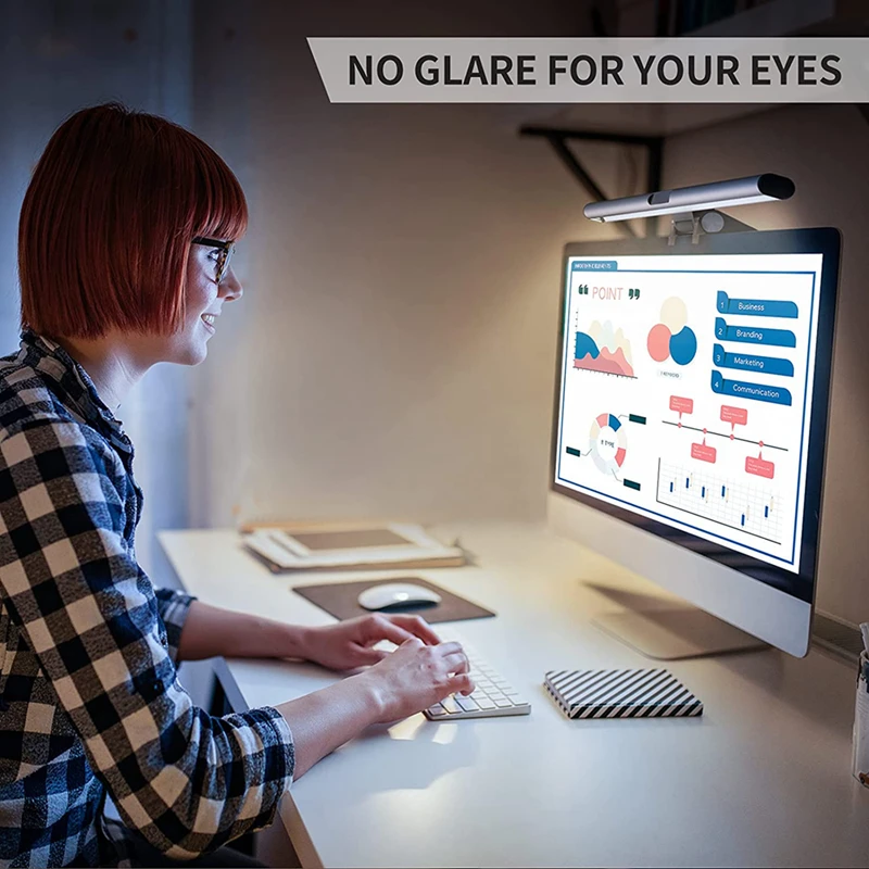 Pаспродажа Компьютерный монитор, подвесной светильник с питанием от USB, светильник с сенсорным затемнением, настольная лампа, энергосберегающий свети...