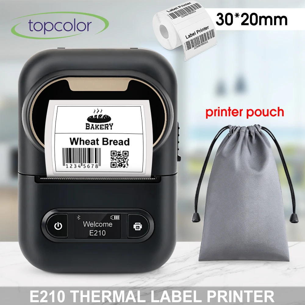 Портативный принтер Bluetooth термопринтер для этикеток беспроводная машина Simillar as