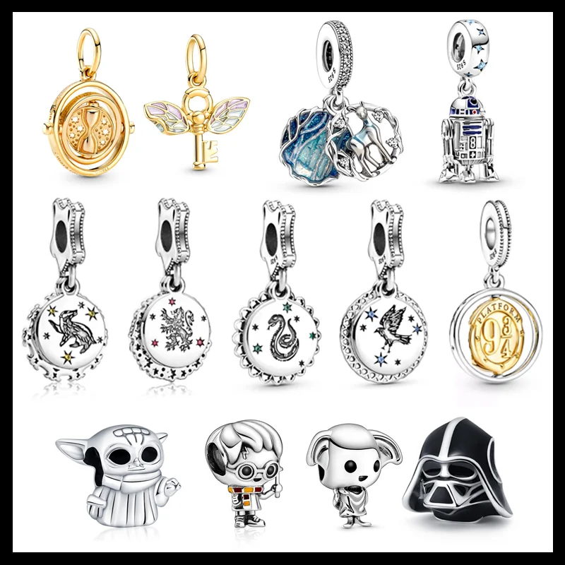 

Hot Sale charms plata de ley 925 Dream Catcher and Figure Eight Charm Fit Original Pandora Bracelet&Bangle Making Fashion DIY