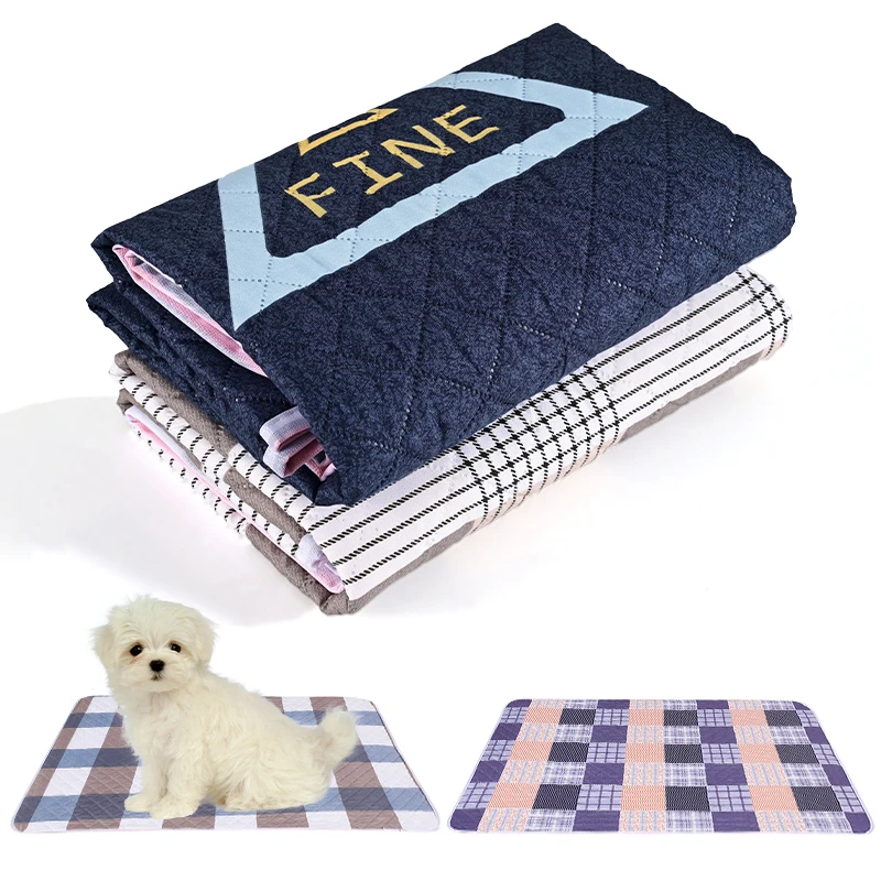 

Коврик для дрессировки щенков, Многоразовый моющийся подгузник для собак и кошек, моющийся коврик для туалета